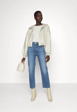 MICHAEL Michael Kors Damen LOGO CROP - Bomberjacke - Bone -MICHAEL Michael Kors Verkaufsgeschäft 01eae2c63f4f4a888b84b229769a2479