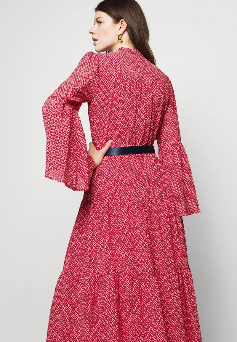 MICHAEL Michael Kors Damen PRINTED BELTED SHIFT DRESS - Blusenkleid - Crimson 8 MICHAEL Michael Kors Damen PRINTED BELTED SHIFT DRESS - Blusenkleid - Crimson – Bild 6