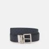 MICHAEL Michael Kors Damen LOGO REVERSIBLE BELT - Gürtel - Navy