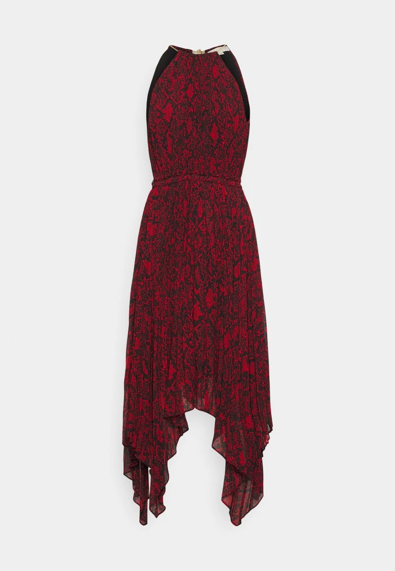 MICHAEL Michael Kors Damen SOFT PYTHON - Cocktailkleid/festliches Kleid - Crimson 3 MICHAEL Michael Kors Damen SOFT PYTHON - Cocktailkleid/festliches Kleid - Crimson