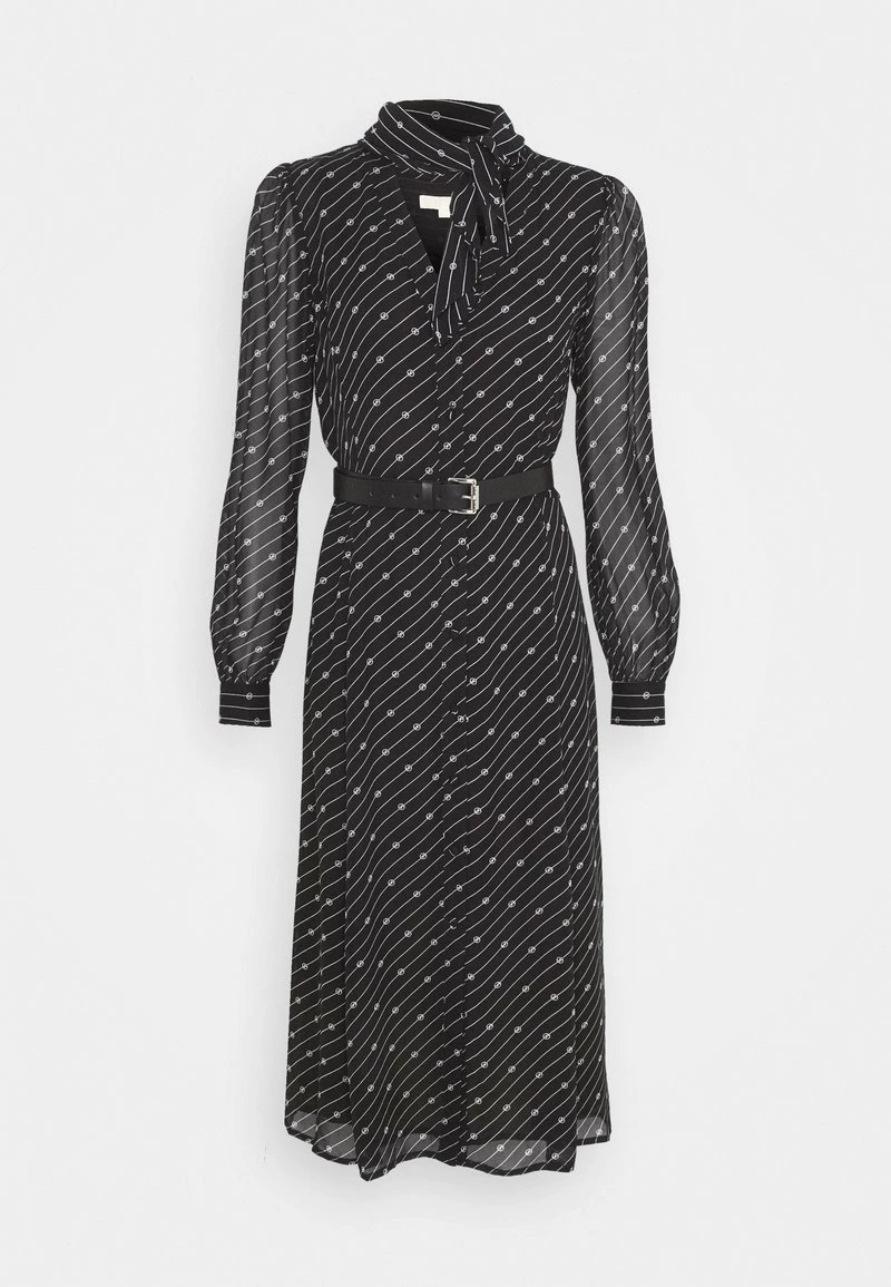 MICHAEL Michael Kors Damen CIRCLE LOGO DRESS - Freizeitkleid - Black/white 8 MICHAEL Michael Kors Damen CIRCLE LOGO DRESS - Freizeitkleid - Black/white – Bild 6