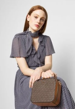 MICHAEL Michael Kors Damen PRINTED MIDI DRESS - Freizeitkleid - Blue 12 MICHAEL Michael Kors Damen PRINTED MIDI DRESS - Freizeitkleid - Blue -MICHAEL Michael Kors Verkaufsgeschäft 0a99669b52f04832a30d1efa490eb431