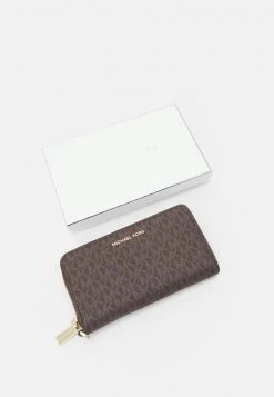 MICHAEL Michael Kors Damen FLAT CASE - Geldbörse - Brown -MICHAEL Michael Kors Verkaufsgeschäft 13a1d4795b124343b48f661bfb093c5b