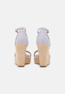 MICHAEL Michael Kors Damen KIMBERLY WEDGE - High Heel Sandalette - Lavender Mist 12 MICHAEL Michael Kors Damen KIMBERLY WEDGE - High Heel Sandalette - Lavender Mist -MICHAEL Michael Kors Verkaufsgeschäft 162b31f5a6624fc8945aa6355f94133a