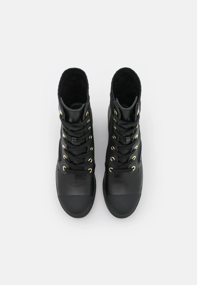 MICHAEL Michael Kors Damen BREA BOOTIE - Schnürstiefelette - Black/brown 7 MICHAEL Michael Kors Damen BREA BOOTIE - Schnürstiefelette - Black/brown – Bild 5