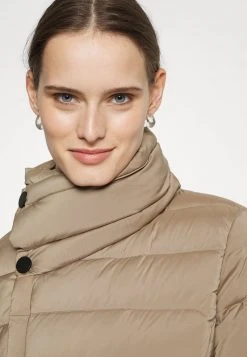 MICHAEL Michael Kors Damen ULTRA BELTED HORIZONTAL QUILTED JACKET - Daunenjacke - Taupe -MICHAEL Michael Kors Verkaufsgeschäft 17a665b8c18945c19a47da8af756ab0b