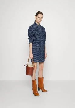 MICHAEL Michael Kors Damen LOGO DRESS - Jeanskleid - Indigo 10 MICHAEL Michael Kors Damen LOGO DRESS - Jeanskleid - Indigo -MICHAEL Michael Kors Verkaufsgeschäft 1c51a68f731b4d57a66803f317c3f83f