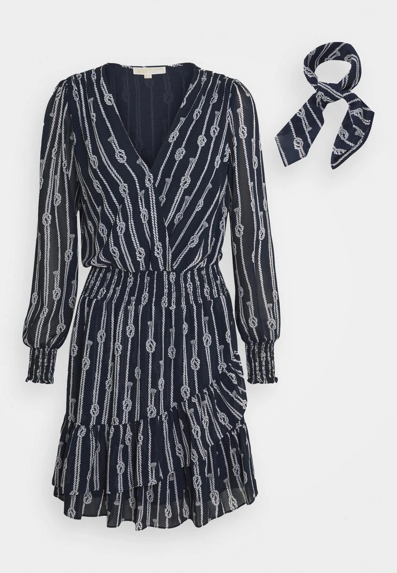 MICHAEL Michael Kors Damen SAILOR KNOT - Freizeitkleid - Dark Blue 7 MICHAEL Michael Kors Damen SAILOR KNOT - Freizeitkleid - Dark Blue – Bild 5