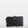 MICHAEL Michael Kors Damen JET SET DOUBLEZIP WRISTLET - Clutch - Black -MICHAEL Michael Kors Verkaufsgeschäft 1d7ff1b786a846bd97385668416c4182