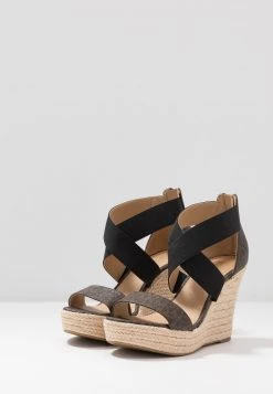 MICHAEL Michael Kors Damen PRUE WEDGE - High Heel Sandalette - Brown 13 MICHAEL Michael Kors Damen PRUE WEDGE - High Heel Sandalette - Brown -MICHAEL Michael Kors Verkaufsgeschäft 1db116030ac347b7873d020bad057d34