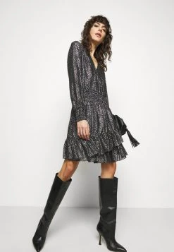 MICHAEL Michael Kors Damen SPACED GALAXY - Cocktailkleid/festliches Kleid - Black / Silver 13 MICHAEL Michael Kors Damen SPACED GALAXY - Cocktailkleid/festliches Kleid - Black / Silver -MICHAEL Michael Kors Verkaufsgeschäft 1dd4dc9209c24430b8986b7ec5f3764d