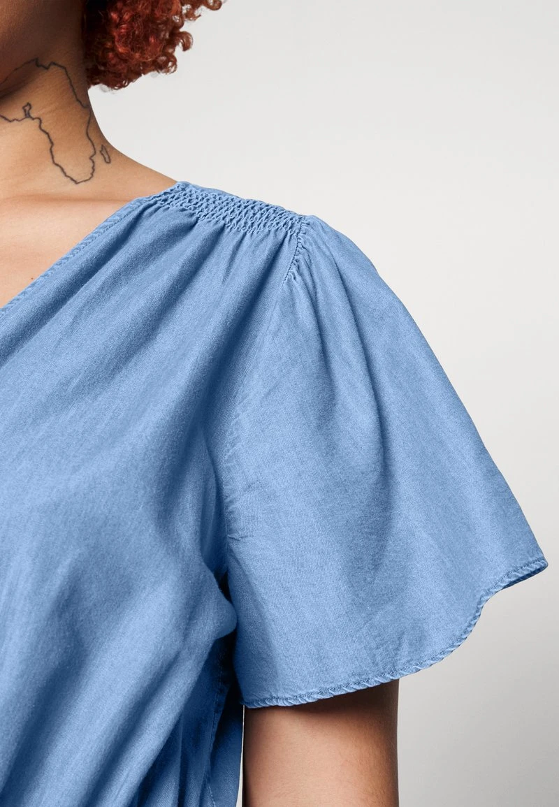 MICHAEL Michael Kors Damen WRAP DRESS - Freizeitkleid - Light Cadet Wash 9 MICHAEL Michael Kors Damen WRAP DRESS - Freizeitkleid - Light Cadet Wash – Bild 7