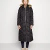 MICHAEL Michael Kors Damen DOG WALKER LENGTH BELTED COAT HOOD RIM - Daunenmantel - Black -MICHAEL Michael Kors Verkaufsgeschäft 1ede91c051a1454c8992d9682e6fa98d