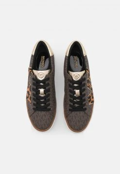 MICHAEL Michael Kors Damen CHAPMAN LACE UP - Sneaker Low - Brown -MICHAEL Michael Kors Verkaufsgeschäft 1f81176079c84a74a251dcb45c3b393f