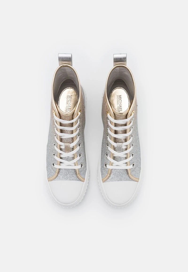 MICHAEL Michael Kors Damen GERTIE - Sneaker High - Silver/platingold 7 MICHAEL Michael Kors Damen GERTIE - Sneaker High - Silver/platingold – Bild 5