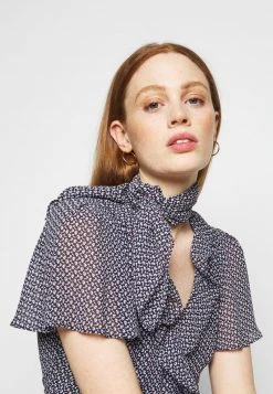 MICHAEL Michael Kors Damen PRINTED MIDI DRESS - Freizeitkleid - Blue 13 MICHAEL Michael Kors Damen PRINTED MIDI DRESS - Freizeitkleid - Blue -MICHAEL Michael Kors Verkaufsgeschäft 24c782d0c5cd40d79a4b32d55bbcfe94