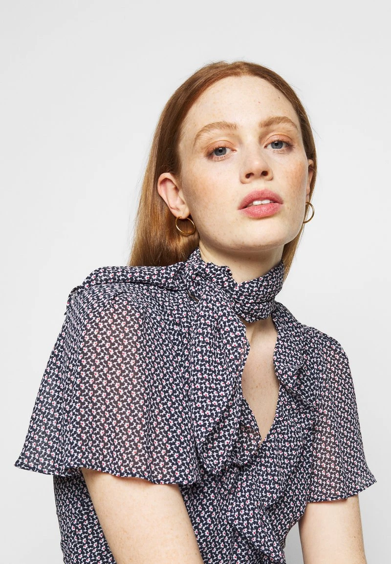 MICHAEL Michael Kors Damen PRINTED MIDI DRESS - Freizeitkleid - Blue 7 MICHAEL Michael Kors Damen PRINTED MIDI DRESS - Freizeitkleid - Blue – Bild 5