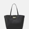 MICHAEL Michael Kors Damen KARLIE TOTE - Shopping Bag - Black -MICHAEL Michael Kors Verkaufsgeschäft 26885ae93803424b9f322d2fc8628d7b
