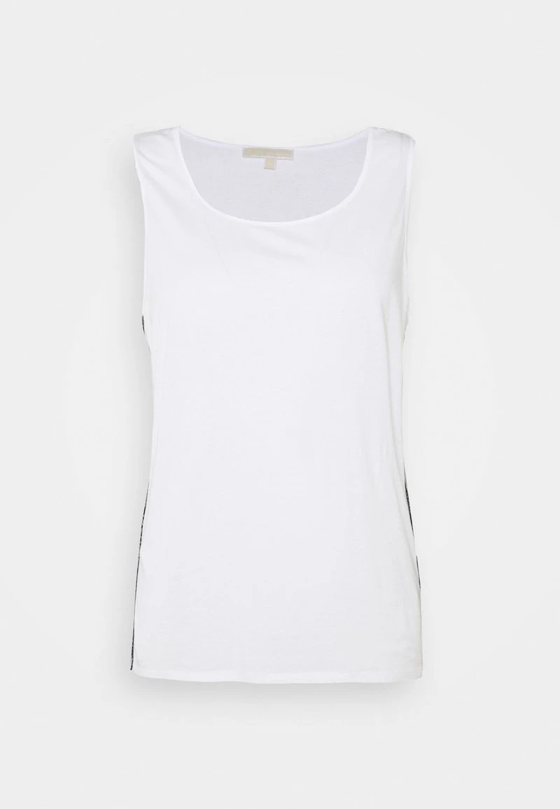 MICHAEL Michael Kors Damen LOGO TAPE TANK - Top - White 6 MICHAEL Michael Kors Damen LOGO TAPE TANK - Top - White – Bild 4