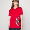 MICHAEL Michael Kors Damen CHARM CLASSIC - T-Shirt Print - Crimson -MICHAEL Michael Kors Verkaufsgeschäft 280d0bbaead24db58449de27899c1556