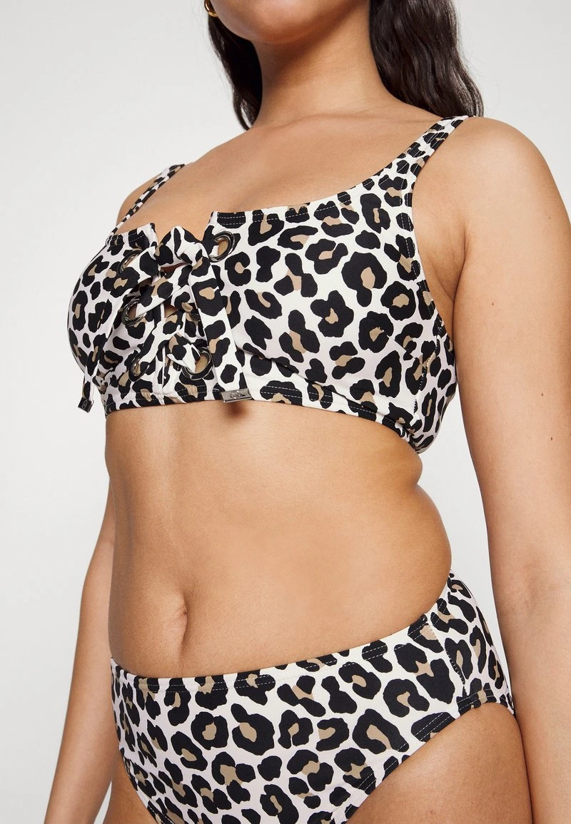 MICHAEL Michael Kors Damen LEOPARD HIGH WAISTED BOTTOM - Bikini-Hose - Khaki 8 MICHAEL Michael Kors Damen LEOPARD HIGH WAISTED BOTTOM - Bikini-Hose - Khaki – Bild 6
