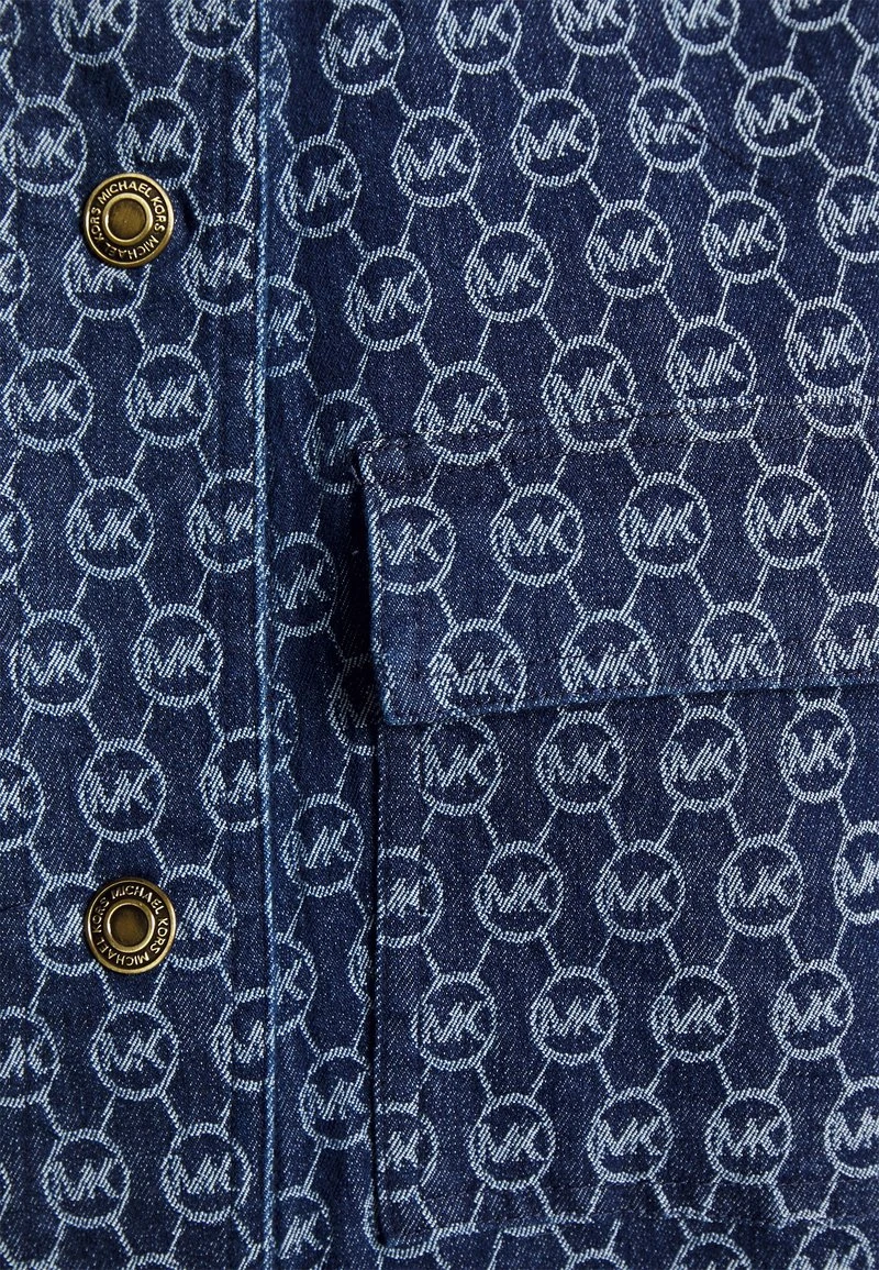 MICHAEL Michael Kors Damen LOGO DRESS - Jeanskleid - Indigo 9 MICHAEL Michael Kors Damen LOGO DRESS - Jeanskleid - Indigo – Bild 7