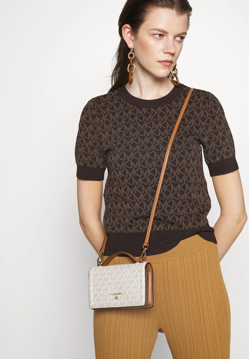 MICHAEL Michael Kors Damen JET SET CHARM PHONE XBODY - Handtasche - Vanilla/acrn 3 MICHAEL Michael Kors Damen JET SET CHARM PHONE XBODY - Handtasche - Vanilla/acrn