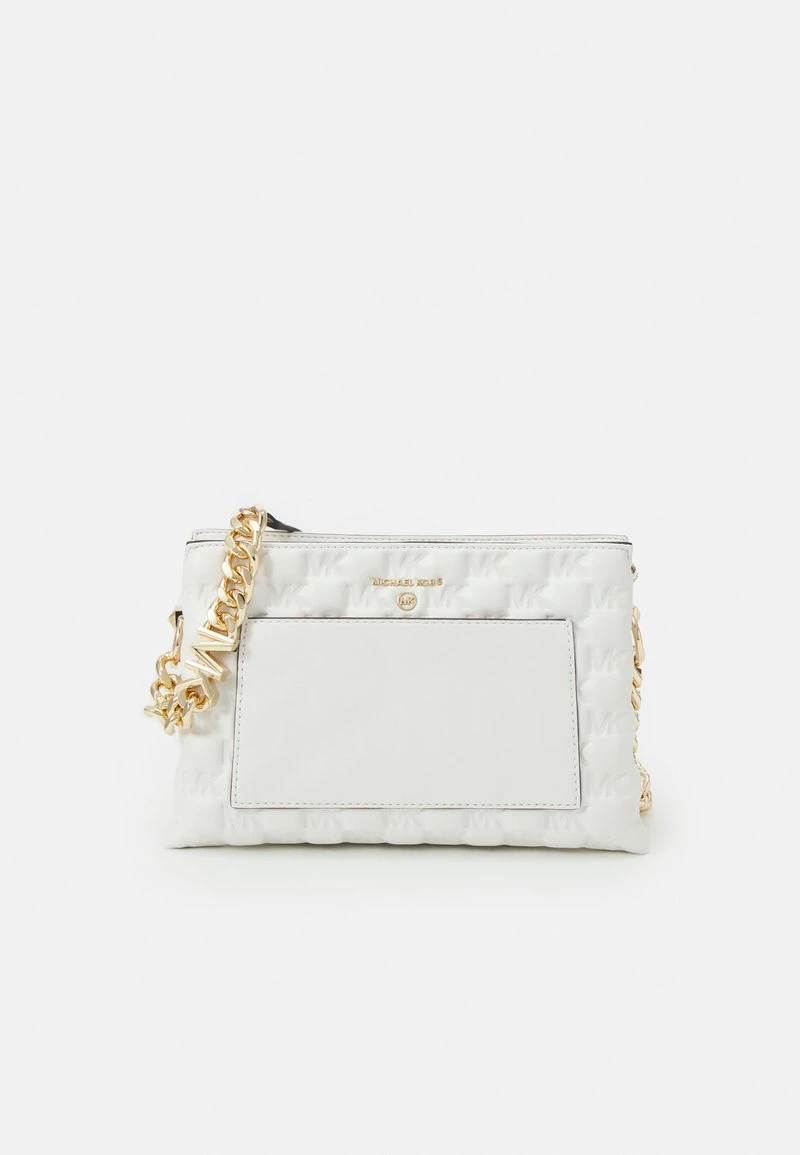 MICHAEL Michael Kors Damen JET CHARM XBODY - Umhängetasche - Optic White 3 MICHAEL Michael Kors Damen JET CHARM XBODY - Umhängetasche - Optic White