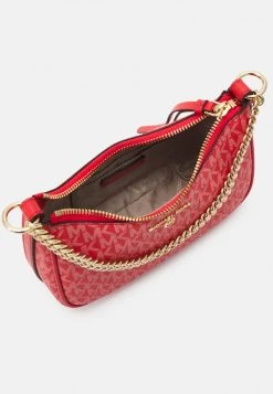 MICHAEL Michael Kors Damen JET SET CHARM CHAIN POUCHETTE - Handtasche - Sangria -MICHAEL Michael Kors Verkaufsgeschäft 3241989c4ab7403db4141ba4f8baf91f