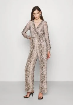MICHAEL Michael Kors Damen SUPER SNAKE WRAP - Jumpsuit - Dune