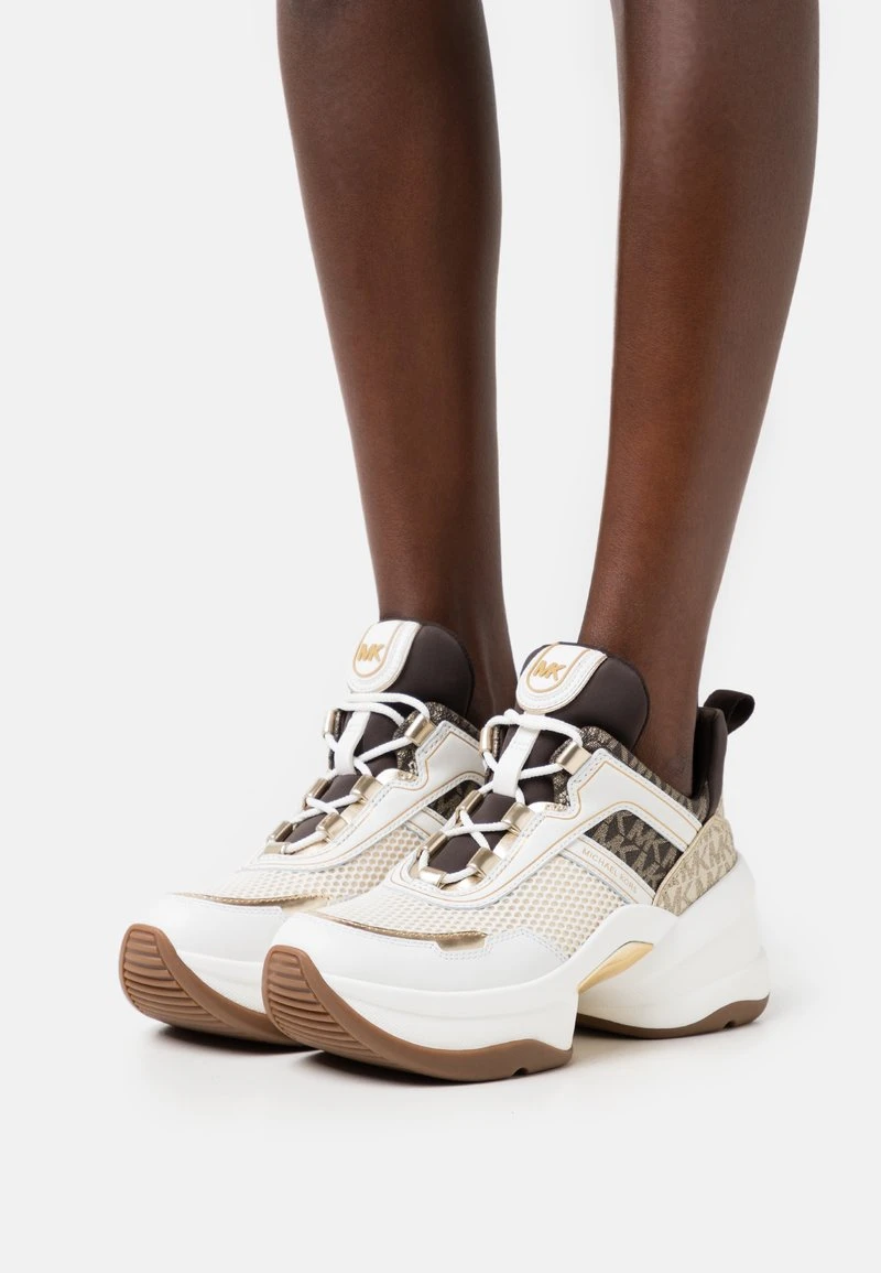 MICHAEL Michael Kors Damen OLYMPIA TRAINER - Sneaker Low - Pale Gold 3 MICHAEL Michael Kors Damen OLYMPIA TRAINER - Sneaker Low - Pale Gold