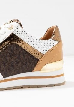 MICHAEL Michael Kors Damen BILLIE TRAINER - Sneaker Low - Optic White/brown 11 MICHAEL Michael Kors Damen BILLIE TRAINER - Sneaker Low - Optic White/brown -MICHAEL Michael Kors Verkaufsgeschäft 34ad4e91b3754001b256c777ea2e1023