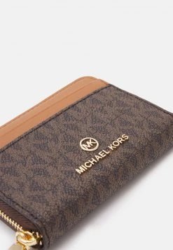 MICHAEL Michael Kors Damen JET SET CHARM COIN CARD CASE - Geldbörse - Brown/acorn -MICHAEL Michael Kors Verkaufsgeschäft 34e5545a9643409cbe12e760b34093db