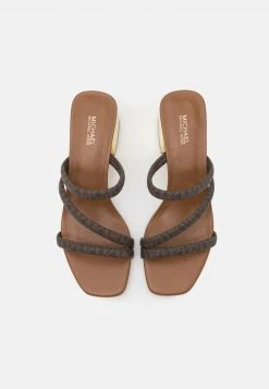 MICHAEL Michael Kors Damen LANA MULE - Pantolette Hoch - Brown 11 MICHAEL Michael Kors Damen LANA MULE - Pantolette Hoch - Brown -MICHAEL Michael Kors Verkaufsgeschäft 3734f9c2252f459795780f8fe5700aa3