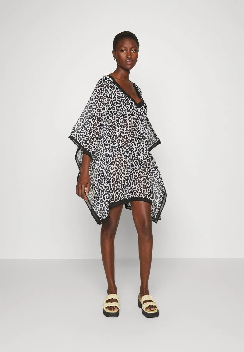 MICHAEL Michael Kors Damen CAFTAN COVER UP - Strandaccessoire - Khaki 4 MICHAEL Michael Kors Damen CAFTAN COVER UP - Strandaccessoire - Khaki – Bild 2