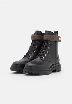 MICHAEL Michael Kors Damen STARK BOOTIE - Schnürstiefelette - Black/brown 11 MICHAEL Michael Kors Damen STARK BOOTIE - Schnürstiefelette - Black/brown -MICHAEL Michael Kors Verkaufsgeschäft 37d2b97d27794d19a9ee8cbc9d8bd88d