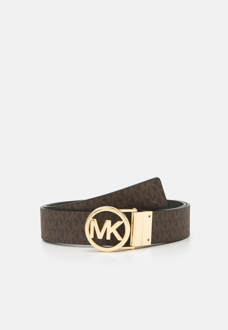 MICHAEL Michael Kors Damen LOGO REVERSIBLE BELT - Gürtel - Black/brown/gold 6 MICHAEL Michael Kors Damen LOGO REVERSIBLE BELT - Gürtel - Black/brown/gold – Bild 4