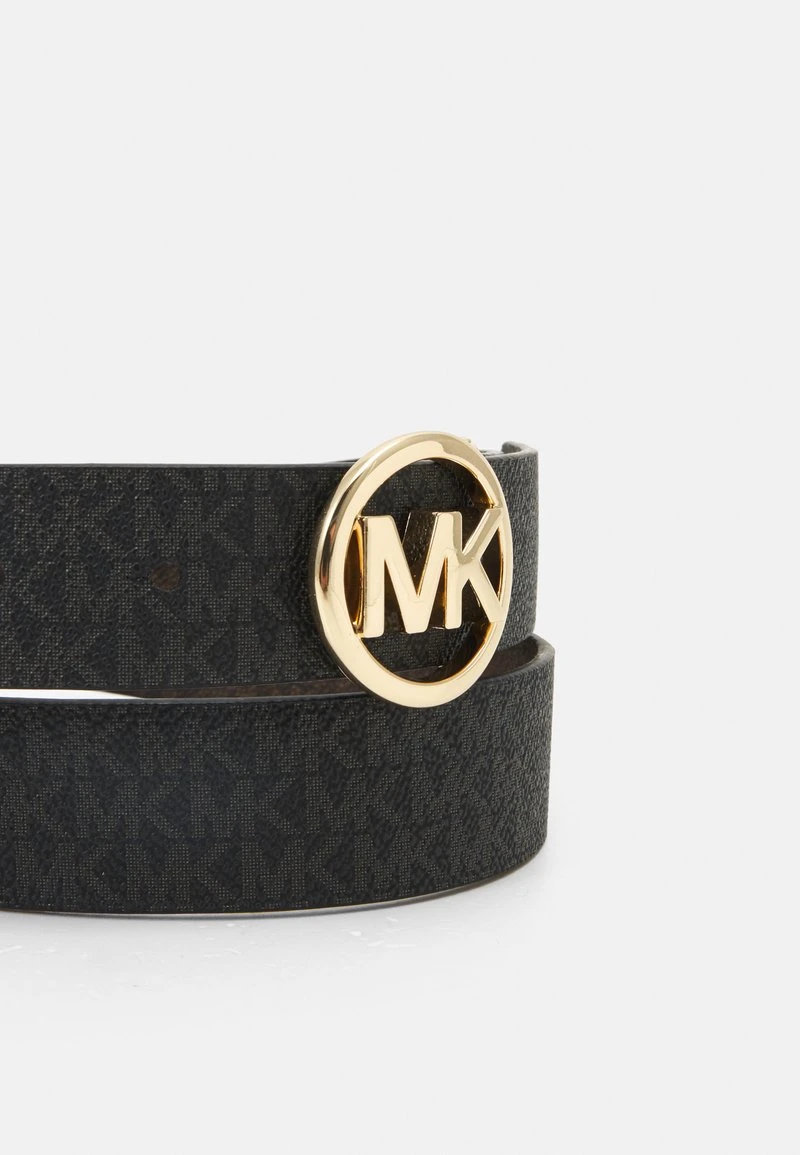 MICHAEL Michael Kors Damen LOGO REVERSIBLE BELT - Gürtel - Black/brown/gold 7 MICHAEL Michael Kors Damen LOGO REVERSIBLE BELT - Gürtel - Black/brown/gold – Bild 5