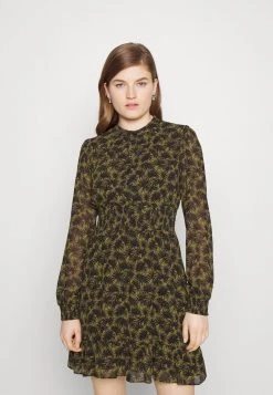 MICHAEL Michael Kors Damen PALMETTO SMOCK DRESS - Freizeitkleid - Smoky Olive