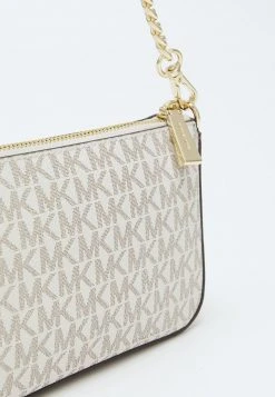 MICHAEL Michael Kors Damen JET SET CHAIN POUCHETTE - Clutch - Vanilla -MICHAEL Michael Kors Verkaufsgeschäft 3c2f2f7dea7a4ad0ac1055c9073e726c