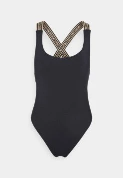 MICHAEL Michael Kors Damen LOGO ELASTIC SCOOP NECK ONEPIECE - Badeanzug - Black 12 MICHAEL Michael Kors Damen LOGO ELASTIC SCOOP NECK ONEPIECE - Badeanzug - Black -MICHAEL Michael Kors Verkaufsgeschäft 3ca1f1c9a4ab4b8cb55d79ceae8a47ca