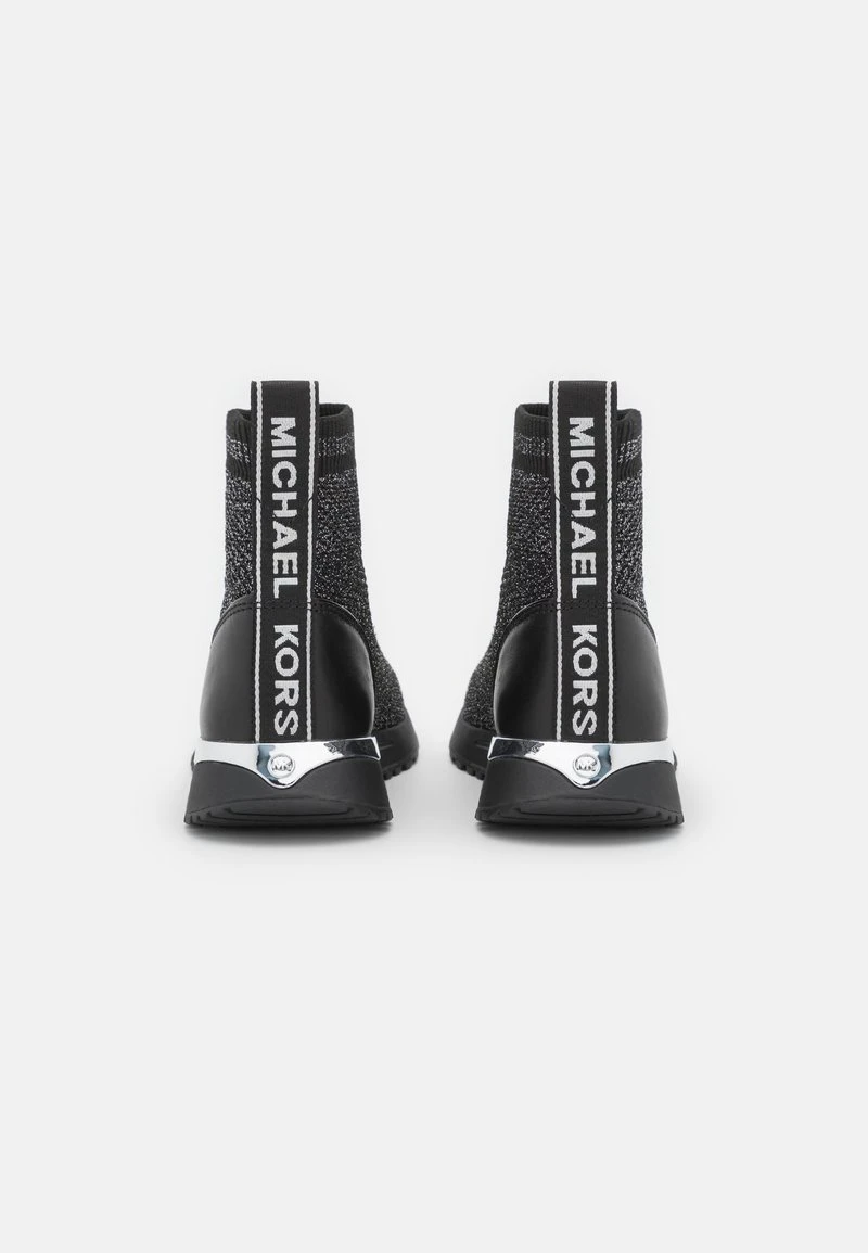 MICHAEL Michael Kors Damen BODIE - Sneaker High - Black/silver 6 MICHAEL Michael Kors Damen BODIE - Sneaker High - Black/silver – Bild 4