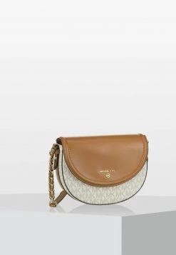 MICHAEL Michael Kors Damen JET SET DOME - Umhängetasche - Vanilla/acorn