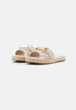 MICHAEL Michael Kors Damen IZZY SLIDE - Pantolette Flach - Vanilla/multi-coloured 11 MICHAEL Michael Kors Damen IZZY SLIDE - Pantolette Flach - Vanilla/multi-coloured -MICHAEL Michael Kors Verkaufsgeschäft 3ff80dca4019404c81cc75858f9d2013