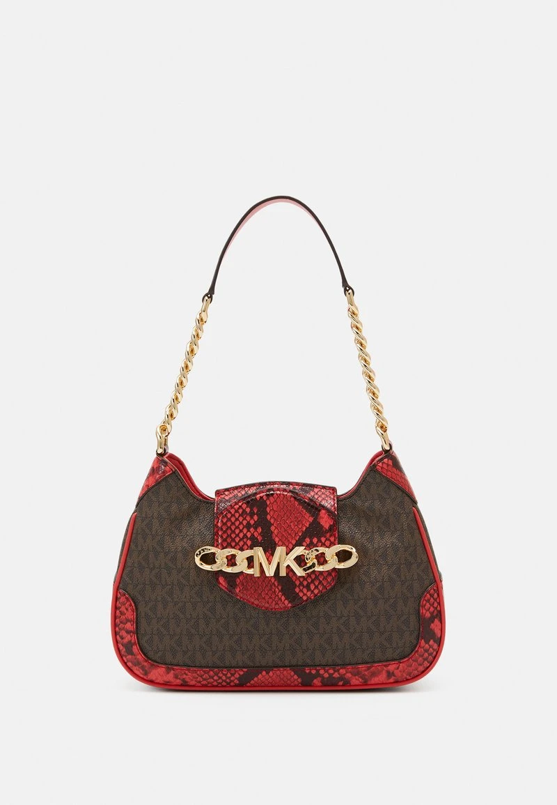 MICHAEL Michael Kors Damen HALLY - Handtasche - Sangria 3 MICHAEL Michael Kors Damen HALLY - Handtasche - Sangria