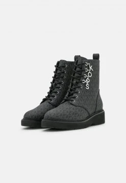 MICHAEL Michael Kors Damen HASKELL BOOTIE - Plateaustiefelette - Black 11 MICHAEL Michael Kors Damen HASKELL BOOTIE - Plateaustiefelette - Black -MICHAEL Michael Kors Verkaufsgeschäft 449f0520cc374268ac846f334a8a753c