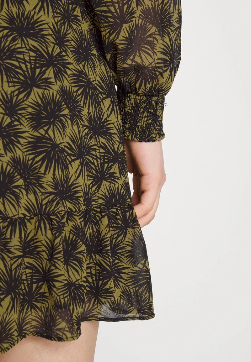 MICHAEL Michael Kors Damen PALMETTO SMOCK DRESS - Freizeitkleid - Smoky Olive 9 MICHAEL Michael Kors Damen PALMETTO SMOCK DRESS - Freizeitkleid - Smoky Olive – Bild 7