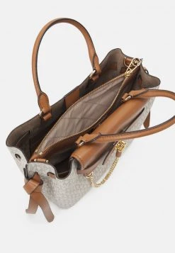 MICHAEL Michael Kors Damen HAMILTON LEGACY BELTED - Handtasche - Vanilla/acrn -MICHAEL Michael Kors Verkaufsgeschäft 4681aebd23e347da89a26942a2ed3f14