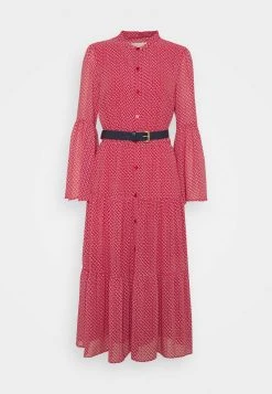 MICHAEL Michael Kors Damen PRINTED BELTED SHIFT DRESS - Blusenkleid - Crimson 18 MICHAEL Michael Kors Damen PRINTED BELTED SHIFT DRESS - Blusenkleid - Crimson -MICHAEL Michael Kors Verkaufsgeschäft 477f5eeb48104a90af700d92bd550e60