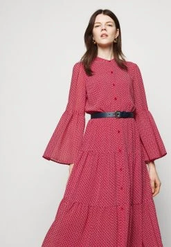 MICHAEL Michael Kors Damen PRINTED BELTED SHIFT DRESS - Blusenkleid - Crimson 14 MICHAEL Michael Kors Damen PRINTED BELTED SHIFT DRESS - Blusenkleid - Crimson -MICHAEL Michael Kors Verkaufsgeschäft 48d1218e0e804d51937599f517d660bf